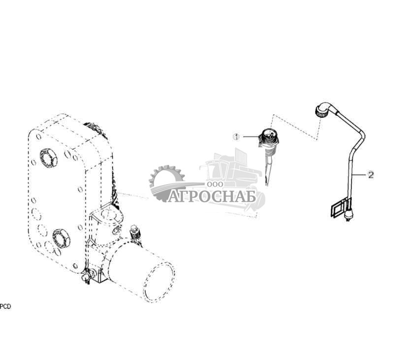 2601 Нагреватель охлаждающей жидкости двигателя 
